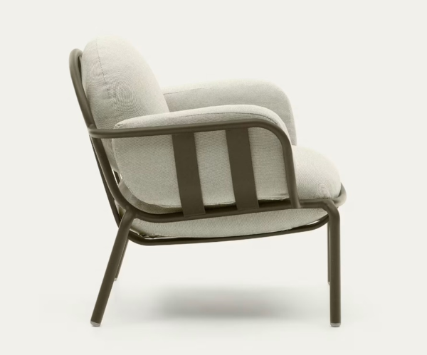 Fauteuil d'Extérieur en Aluminium avec Fini Peint (2)